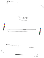 Wharfedale VISTA-200 - User manual 